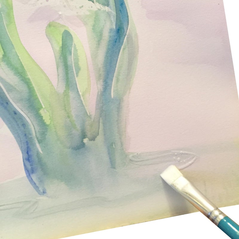 Creative Mark Masking Fluid Paint Brushes (Set of 10) - Watercolor Brushes Contains Synthetic Hair w/Short Wood Handles - Image 5